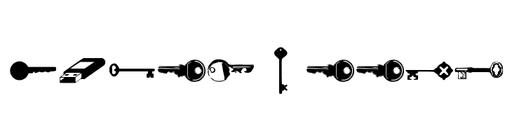 Samys Keys'N'Keys  Free Fonts Download
