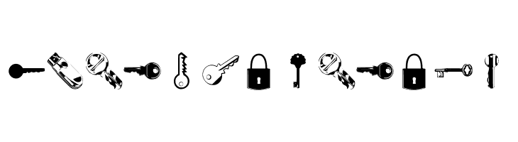 Samys Keys'N'Keys  Free Fonts Download