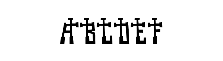 BECROSS  Free Fonts Download