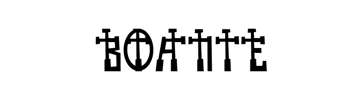 BECROSS  Free Fonts Download