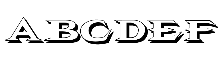 VTCBelialsBladeShadow  Free Fonts Download