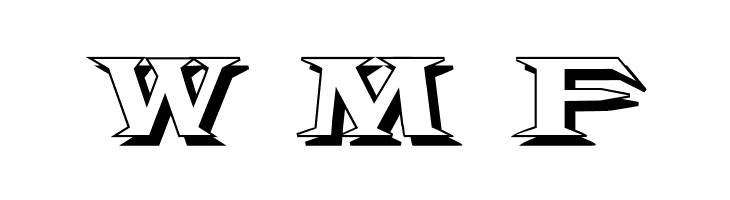 VTCBelialsBladeShadow  Free Fonts Download