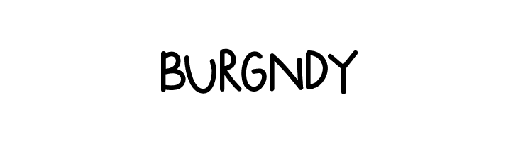 burgndy KBSquishyBlanket Font