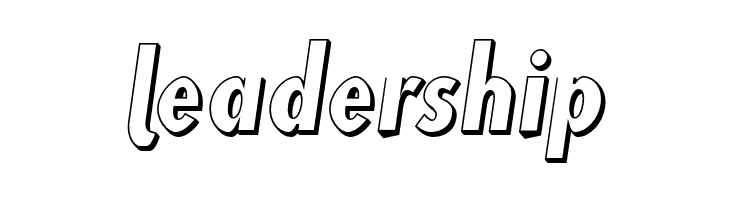 Blink 3D Oblique  Free Fonts Download