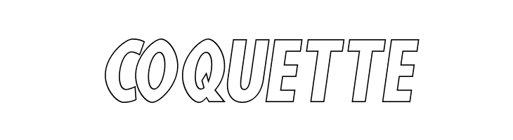 Blink 'Liner Oblique  Free Fonts Download