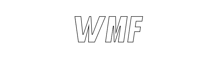 Blink 'Liner Oblique  Free Fonts Download