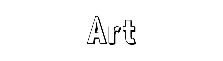 Blink 3D  Free Fonts Download