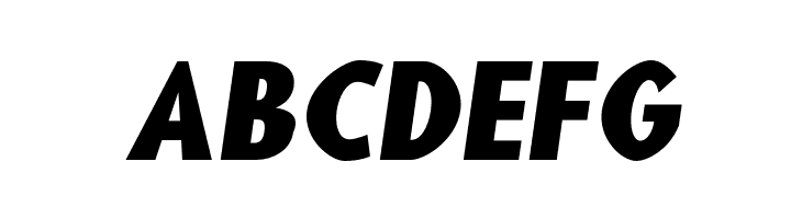Blink Wide Oblique  Free Fonts Download