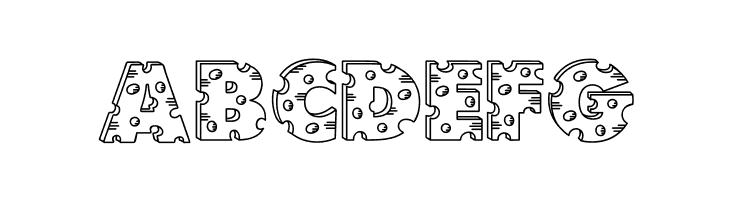 Accent Swiss Cheese  Free Fonts Download