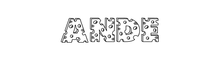 Accent Swiss Cheese  Free Fonts Download