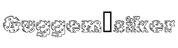 Accent Swiss Cheese  Free Fonts Download