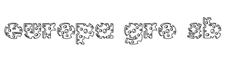 Accent Swiss Cheese  Free Fonts Download