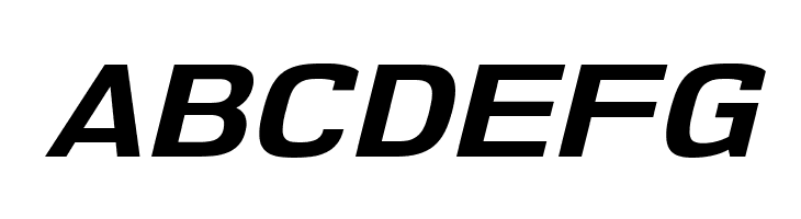 NK57MonospaceExRg-BoldItalic  Free Fonts Download