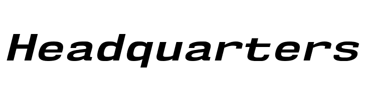 NK57MonospaceExRg-BoldItalic  Free Fonts Download