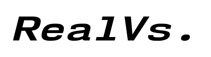 NK57MonospaceExRg-BoldItalic  Free Fonts Download