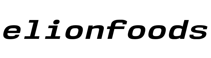 NK57MonospaceExRg-BoldItalic  Free Fonts Download
