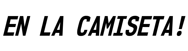 NK57MonospaceCdRg-BoldItalic  Free Fonts Download