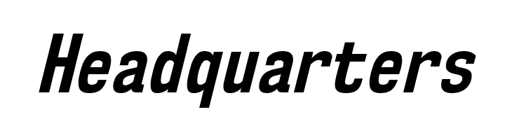 NK57MonospaceCdRg-BoldItalic  Free Fonts Download