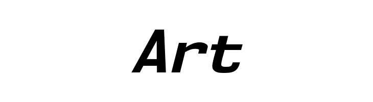 NK57MonospaceRg-BoldItalic  Free Fonts Download