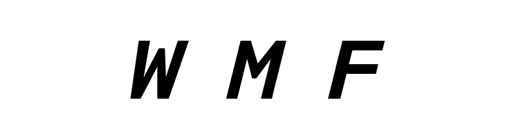 NK57MonospaceRg-BoldItalic  Free Fonts Download