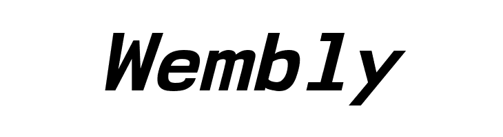 NK57MonospaceRg-BoldItalic  Free Fonts Download