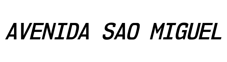 NK57MonospaceScSb-Italic  Free Fonts Download