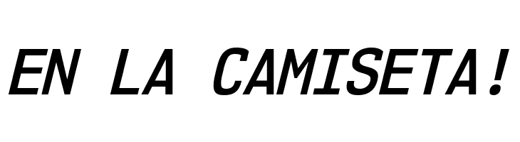 NK57MonospaceScSb-Italic  Free Fonts Download