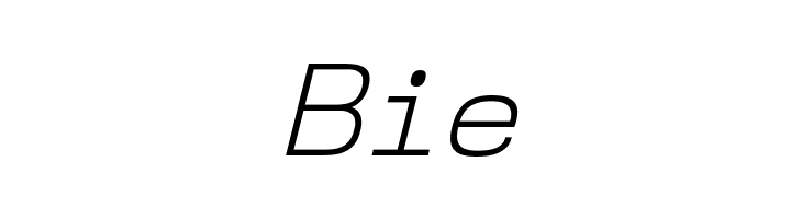 NK57MonospaceLt-Italic  Free Fonts Download