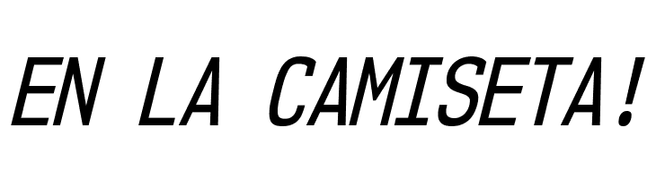 NK57MonospaceCdRg-Italic  Free Fonts Download