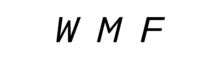 NK57MonospaceRg-Italic  Free Fonts Download