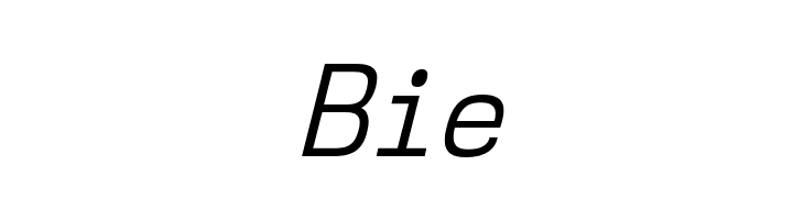 NK57MonospaceScBk-Italic  Free Fonts Download