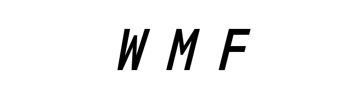 NK57MonospaceCdSb-Italic  Free Fonts Download