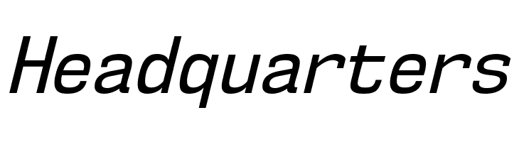 NK57MonospaceScRg-Italic  Free Fonts Download