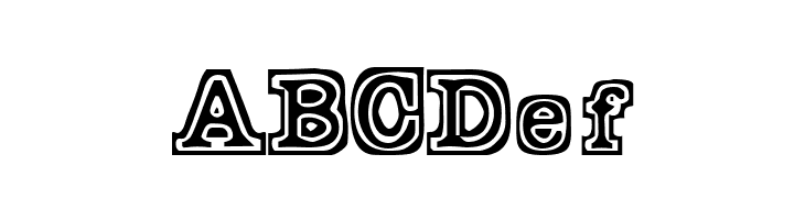 TypeBlock  Free Fonts Download