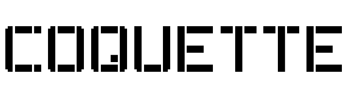 Stencil Pixel-7  Free Fonts Download