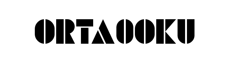 SAVARO STENCIL  Free Fonts Download