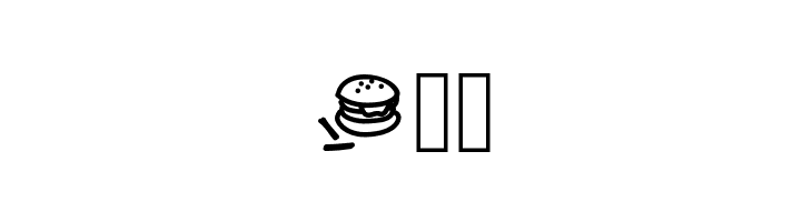 PWFoodcons  Free Fonts Download