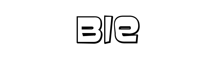 Baveuse 3D  Free Fonts Download