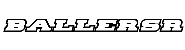 Hackney Block Outline Italic  Free Fonts Download