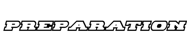 Hackney Block Outline Italic  Free Fonts Download