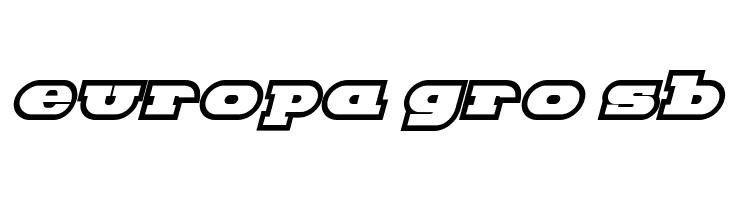 Hackney Block Outline Italic  Free Fonts Download