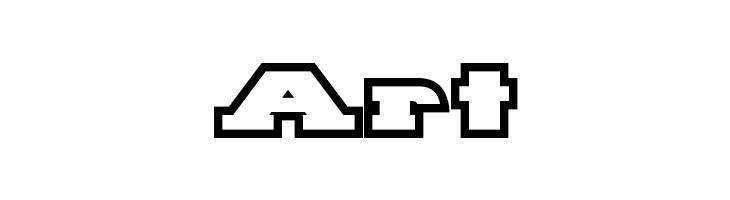 Hackney Block Outline  Free Fonts Download