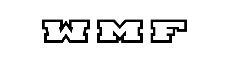 Hackney Block Outline  Free Fonts Download