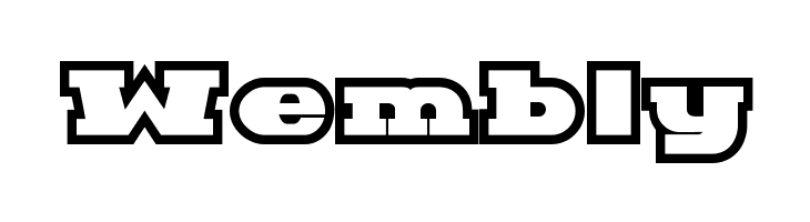 Hackney Block Outline  Free Fonts Download