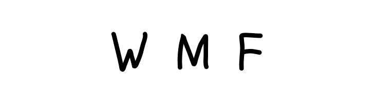 Ruji's Handwriting Font v.2.0  Free Fonts Download