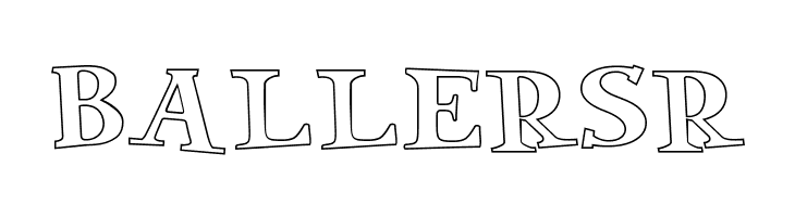 Green Eggs and Spam Outline  Free Fonts Download