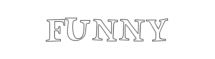 Green Eggs and Spam Outline  Free Fonts Download