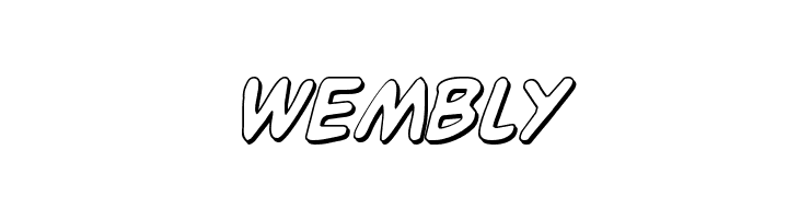 Buddy Champion 3D Italic  Free Fonts Download