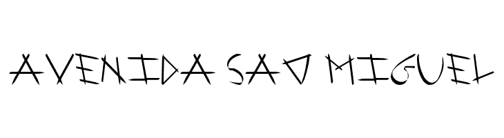 Arrowhead I Shaha Italic  Free Fonts Download