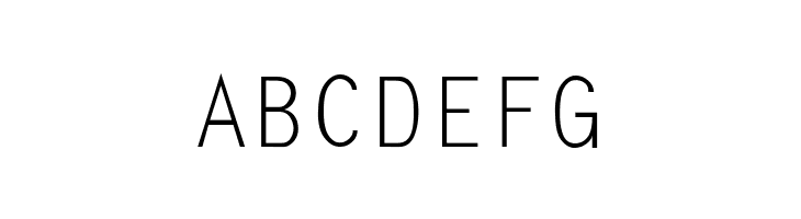 LetterGothic-Thin  Free Fonts Download